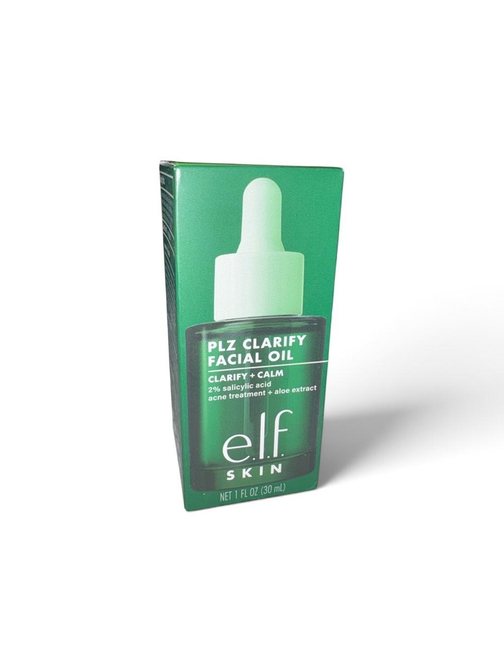 ELF PLZ Clarify Facial Oil - Green